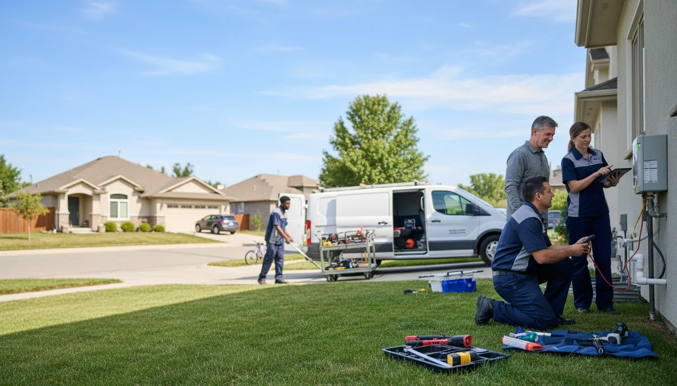 Tankless water heater service in Olean, MO